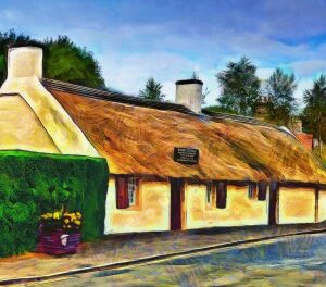AMC Photo Art - Burns Cottage, Alloway (2067)