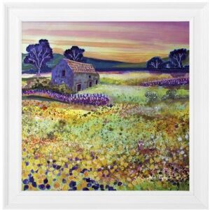 Julia Rigby - Swaledale Barn Sunset (11523)